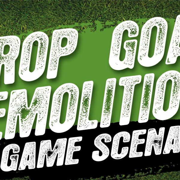 Crash Tackle rugby Scenario: Drop Goal Demolition!